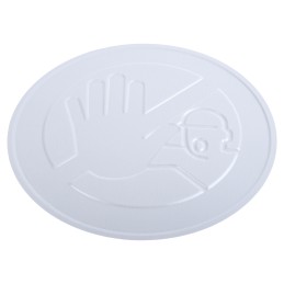 1 pcs - Aluminium No Unauthorised Access Prohibition Sign