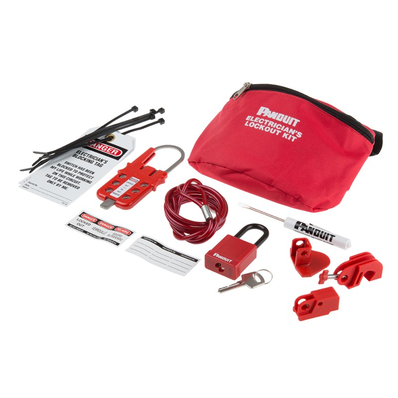 1 pcs - Panduit Electrician Lockout Kit