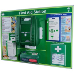 1 pcs - Wall Mounted First Aid Kit for 25 - 100 people