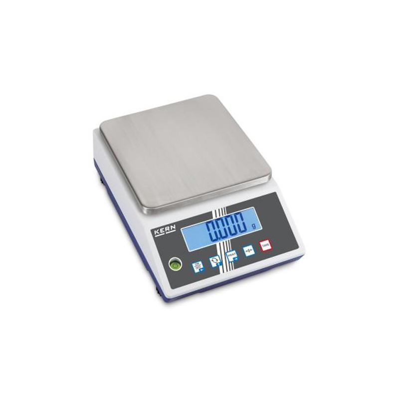 1 pcs - Kern Weighing Scale, 6kg Weight Capacity Type B - North American 3-pin, Type C - European Plug, Type G - British 3-pin
