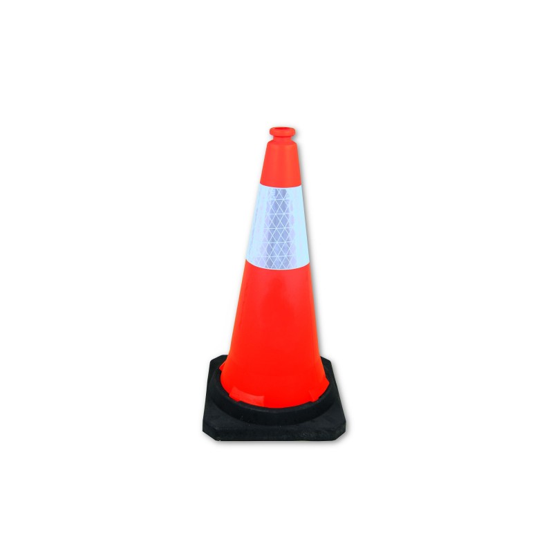 1 pcs - RS PRO Weighted Orange 75 cm Polyethylene Traffic Cone