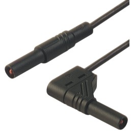 1 pcs - Hirschmann Test & Measurement, 16A, 1000V ac/dc, Black, 2m Lead Length