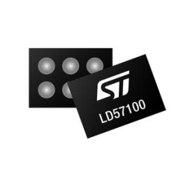 25 pcs - STMicroelectronics LD57100J105R, 1, Regulator 1A, 1.9 - 3.6 V 6-Pin, DFN
