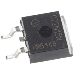 1000 pcs - N-Channel MOSFET Transistor, 100 A, 150 V, 3-Pin D2PAK Infineon IPB072N15N3GATMA1