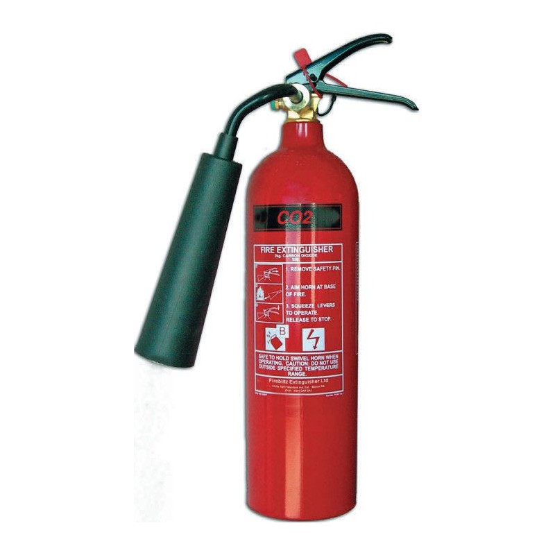 1 pcs - Fireblitz 5kg Carbon Dioxide Fire Extinguisher for Electrical (B, E)