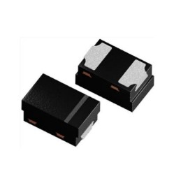 25 pcs - Vishay VCUT0714BHD1HG3-08, Dual-Element Bi-Directional TVS Diode, 61W, 2-Pin DFN1006-2A