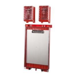 1 pcs - Brady 24-Lock Plastic Lockout Device