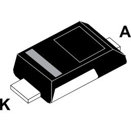 25 pcs - STMicroelectronics, 28V Zener Diode 400 W SMT 2-Pin StmiteFLAT