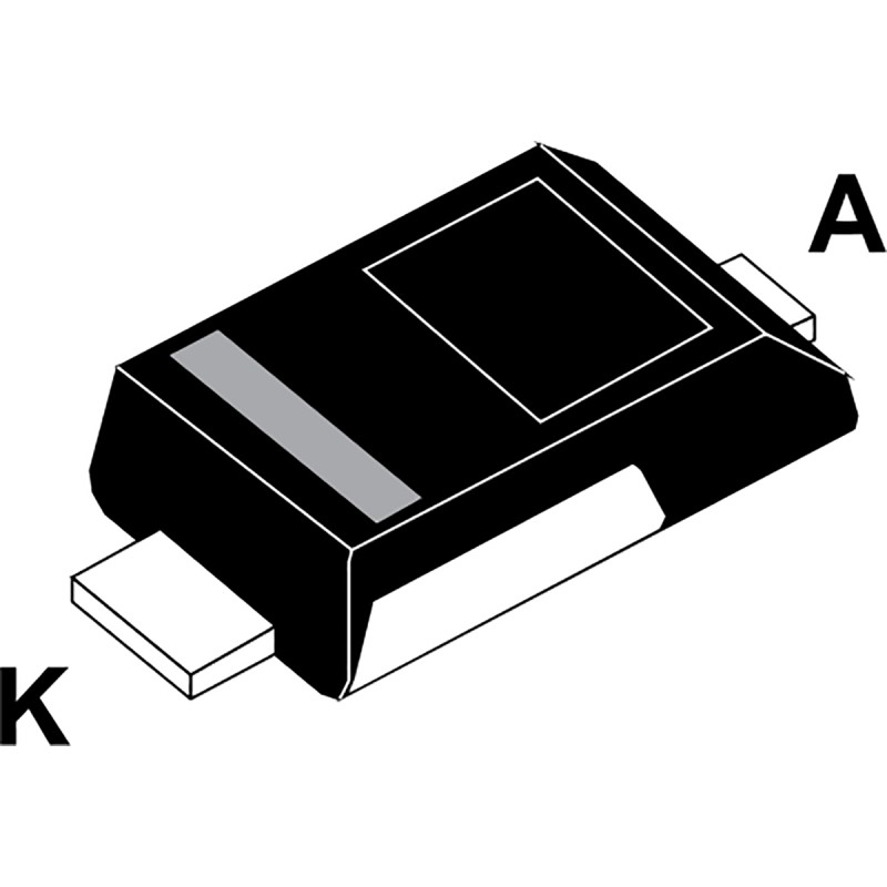 25 pcs - STMicroelectronics, 28V Zener Diode 400 W SMT 2-Pin StmiteFLAT