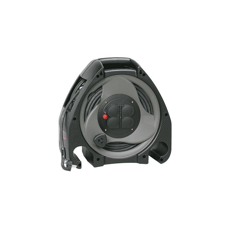 1 pcs - Legrand 25m 4 Socket Type E - French Cable Reel, IP44