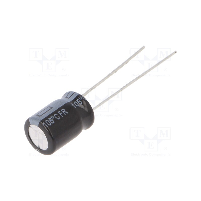 10 pcs x PANASONIC - EEUFR1E221 - Capacitor: electrolytic, low ESR, THT, 220uF, 25VDC, Ø8x11.5mm