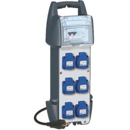 1 pcs - Legrand 3m 6 Socket Type E - French Extension Lead, 230 V