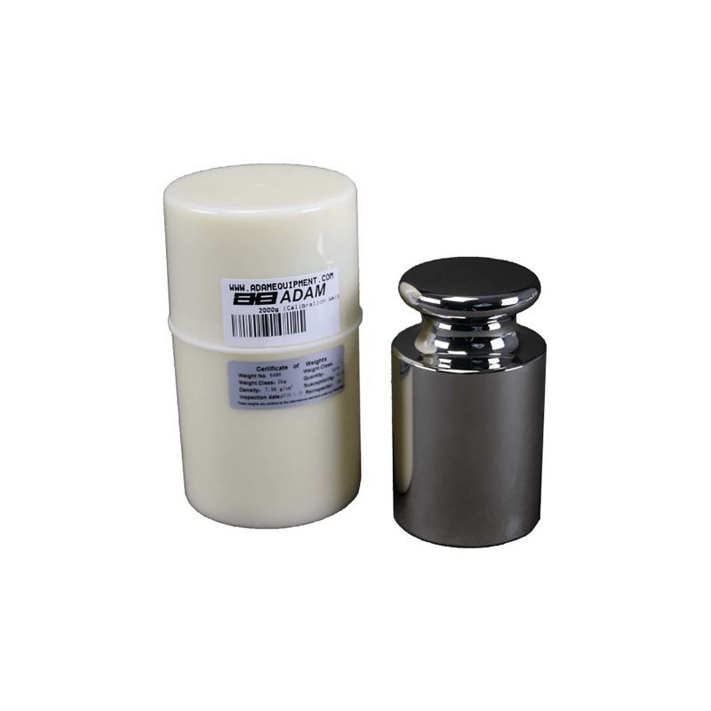 1 pcs - Adam Equipment Co Ltd 2kg Calibration Weight PreCal