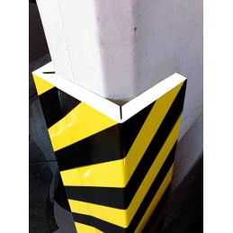 1 pcs - RS PRO Black, Yellow Impact Protector 400mm x 150mm
