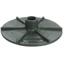 1 pcs - JSP Black PVC Barrier Base