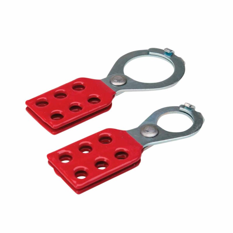 1 pcs - Brady 6-Lock Steel Lockout Hasp
