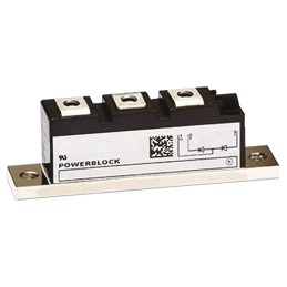 15 pcs - Infineon 1600V 89A, Dual Rectifier Diode, 3-Pin DD89N16KHPSA1