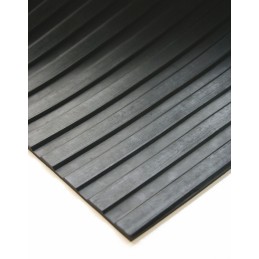 1 pcs - Coba Europe Black Anti-Slip Rubber Mat, Solid Finish 10m x 0.9m x 3mm