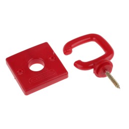 1 pcs - RS PRO Red Polypropylene Barrier Hook