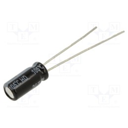 10 pcs x PANASONIC - EEUHD1E470 - Capacitor: electrolytic, THT, 47uF, 25VDC, Ø5x11mm, Pitch: 2mm, ±20%