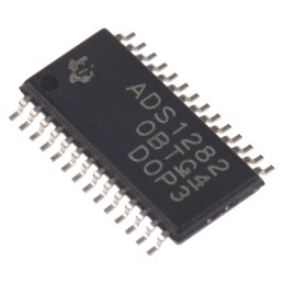 10 pcs - Texas Instruments, Dual 31-bit- ADC 4ksps, 28-Pin TSSOP