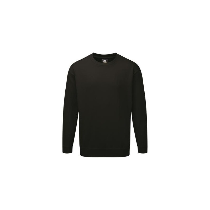 1 pcs - Orn Kite Premium Sweatshirt Black 35% Cotton, 65% Polyester Unisex's Work Sweatshirt S