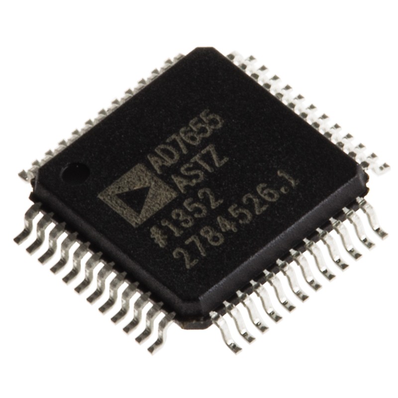 10 pcs - Analog Devices, Quad 16-bit- ADC 1000ksps, 48-Pin LQFP