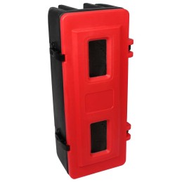 1 pcs - Fire Extinguisher Cabinet, Black, Red