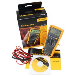 1 pcs - Fluke 77 Handheld Digital Multimeter, 10A ac Max, 10A dc Max, 1000V ac Max