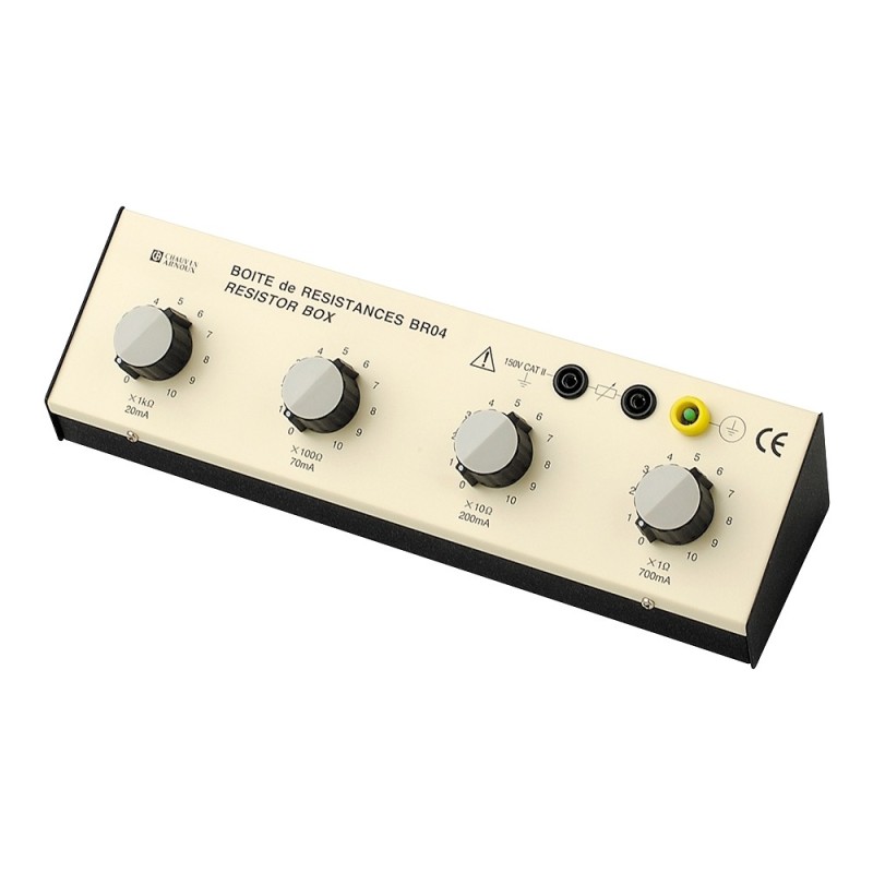 1 pcs - Chauvin Arnoux Resistance Decade Box, Resistance Resolution 1Ω