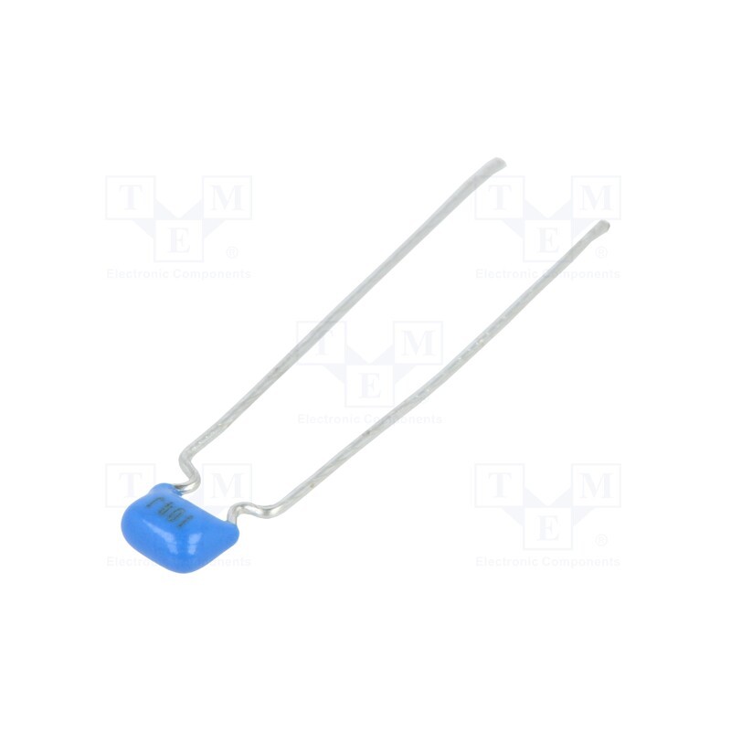 10 pcs x TDK - FG26C0G2A104JRT06 - Capacitor: ceramic, MLCC, 100nF, 100V, C0G (NP0), ±5%, THT, 5mm