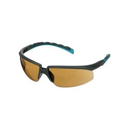 1 pcs - 3M Solus Anti-Mist Safety Glasses, Brown PC Lens