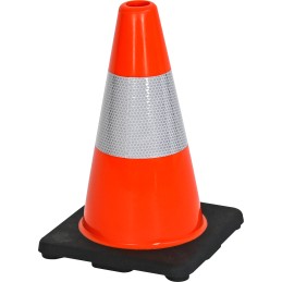 1 pcs - RS PRO Weighted Orange 300 mm PVC Traffic Cone
