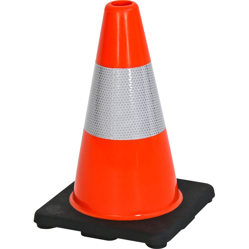 1 pcs - RS PRO Weighted Orange 300 mm PVC Traffic Cone