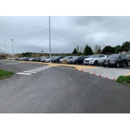 1 pcs - RS PRO Weighted Orange 300 mm PVC Traffic Cone