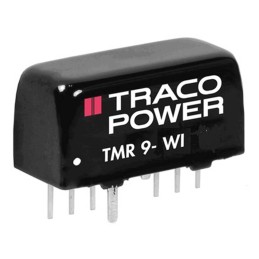 5 pcs - TRACOPOWER TMR 9 WI DC-DC Converter, 9V dc/ 1A Output, 9 - 36 V dc Input, 9W, Through Hole, +85°C Max Temp -40°C