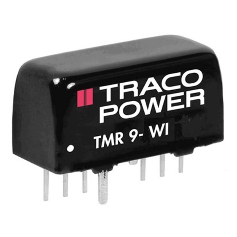 5 pcs - TRACOPOWER TMR 9 WI DC-DC Converter, 9V dc/ 1A Output, 9 - 36 V dc Input, 9W, Through Hole, +85°C Max Temp -40°C