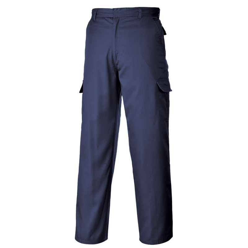 1 pcs - Portwest Navy Unisex's Trousers 36in, 76.2cm Waist