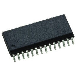 10 pcs - Texas Instruments, 16-bit- ADC 250ksps, 28-Pin SOIC