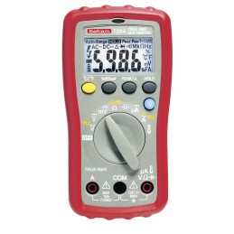 1 pcs - Sefram 7204 Handheld Digital Multimeter, True RMS, 10A ac Max, 10A dc Max, 600V ac Max
