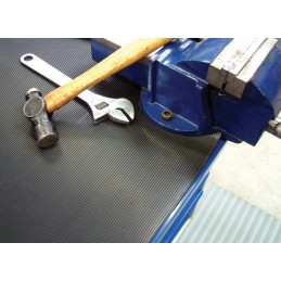 1 pcs - Coba Europe COBArib Rubber Anti-Fatigue Mat, 1.2m x 10m x 6mm