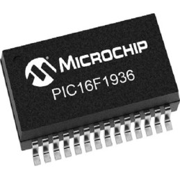 1600 pcs - Microchip PIC16F1936T-I/SO 8 bit MCU Microcontroller MCU, PIC16, 25-Pin SOIC