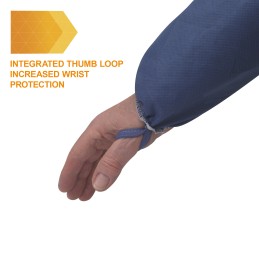 1 pcs - Kimberly Clark Blue Disposable overalls, CE CAT III. EN 1073-2:2002, EN 1149-1:1995, EN 13034:2005 - Limited Splash