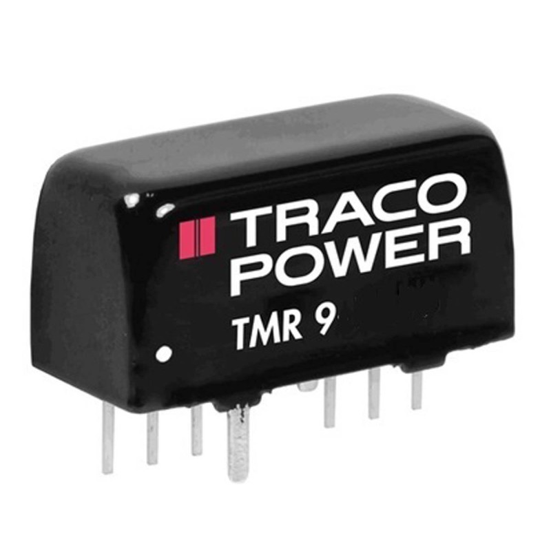 5 pcs - TRACOPOWER TMR 9 DC-DC Converter, 5V dc/ 1.6A Output, 36 - 75 V dc Input, 9W, Through Hole, +85°C Max Temp -40°C