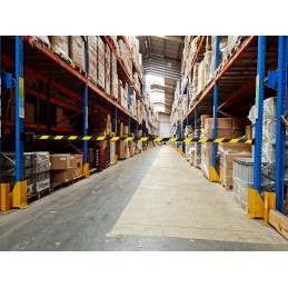 1 pcs - RS PRO Black & Yellow Steel Strap Reel, 4m, Black, Yellow Tape