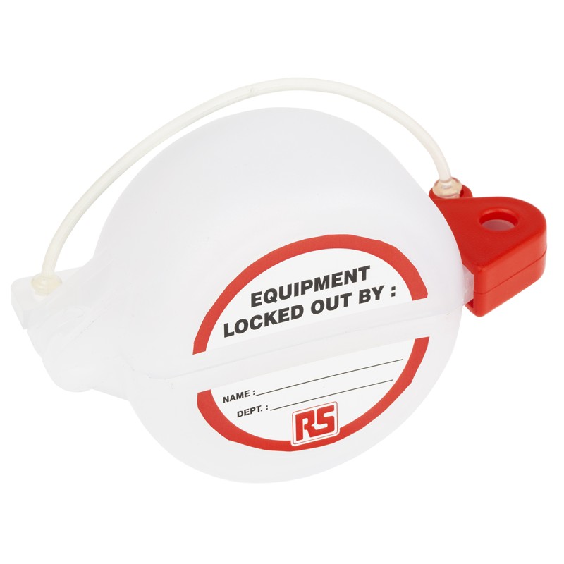 1 pcs - RS PRO 1-Lock PVC Push Button Lockout