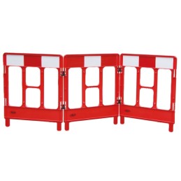 1 pcs - JSP Red PP Folding Barrier