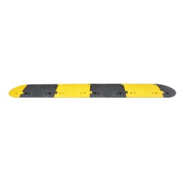 1 pcs - RS PRO High Visibility Rubber Speed Bump, 430mm x 2.5 m x 50 mm, 30km/h Speed Limit