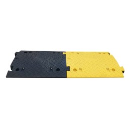 1 pcs - RS PRO High Visibility Rubber Speed Bump, 430mm x 2.5 m x 50 mm, 30km/h Speed Limit