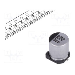 5 pcs x PANASONIC - EEEFTE221XAP - Capacitor: electrolytic, low ESR, SMD, 220uF, 25VDC, Ø6.3x7.7mm